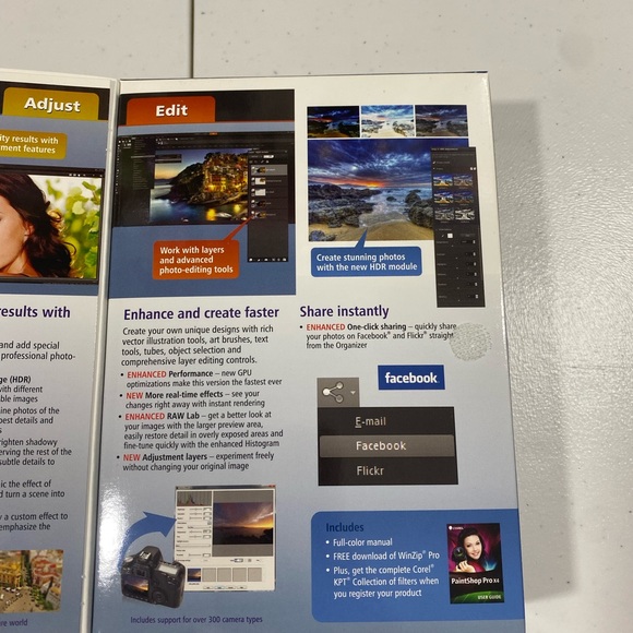 - Corel paintshop pro 4x photo shop program. Smoke/pet free home. Acceptin… - Picture 2 of 5